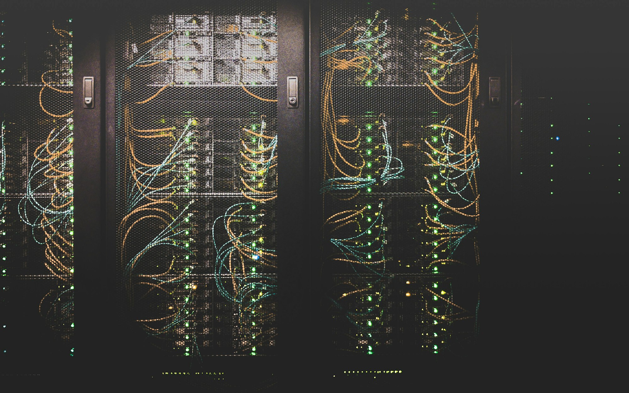 IT professional in a server environment