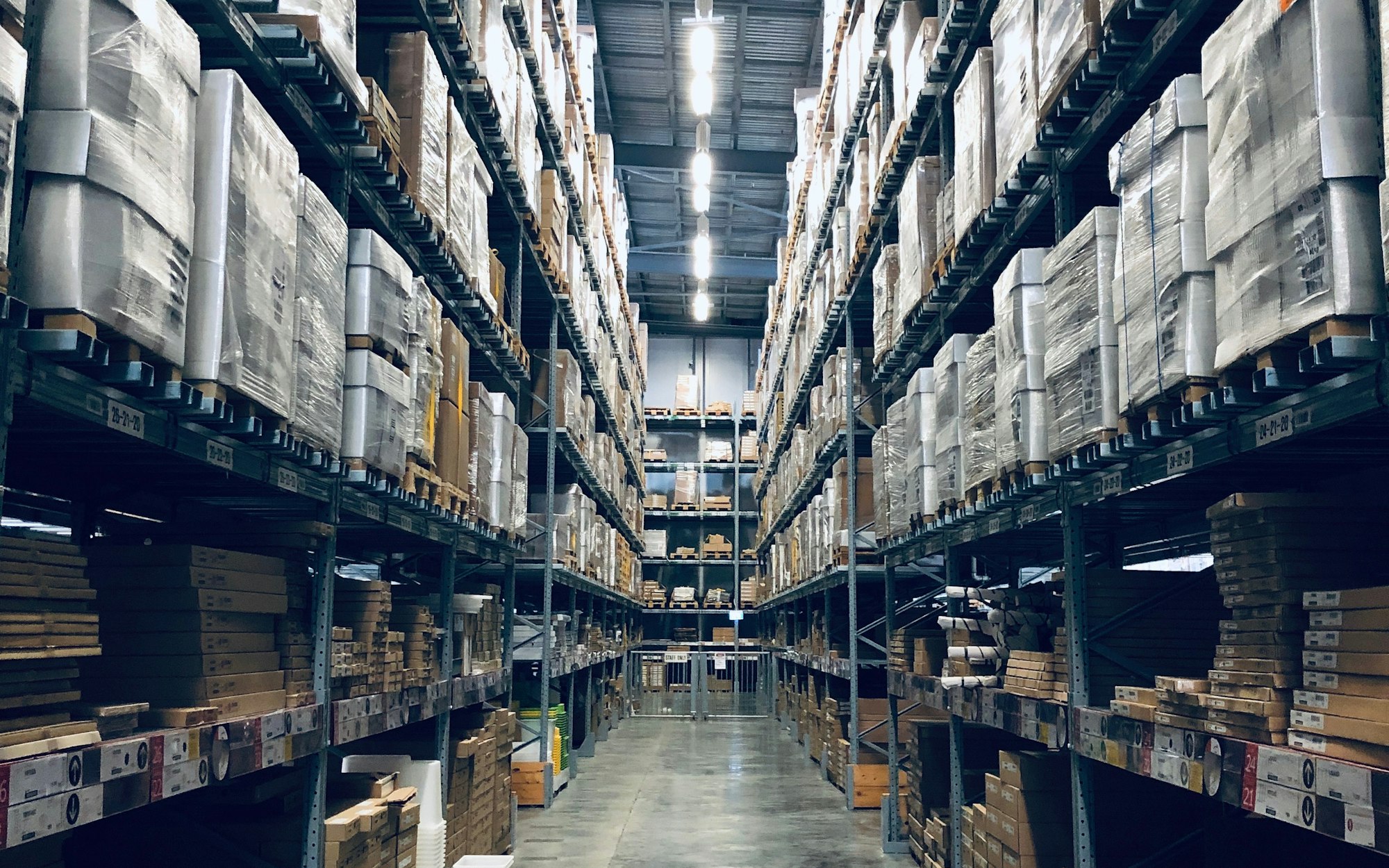 IT warehouse intake of retired business computers